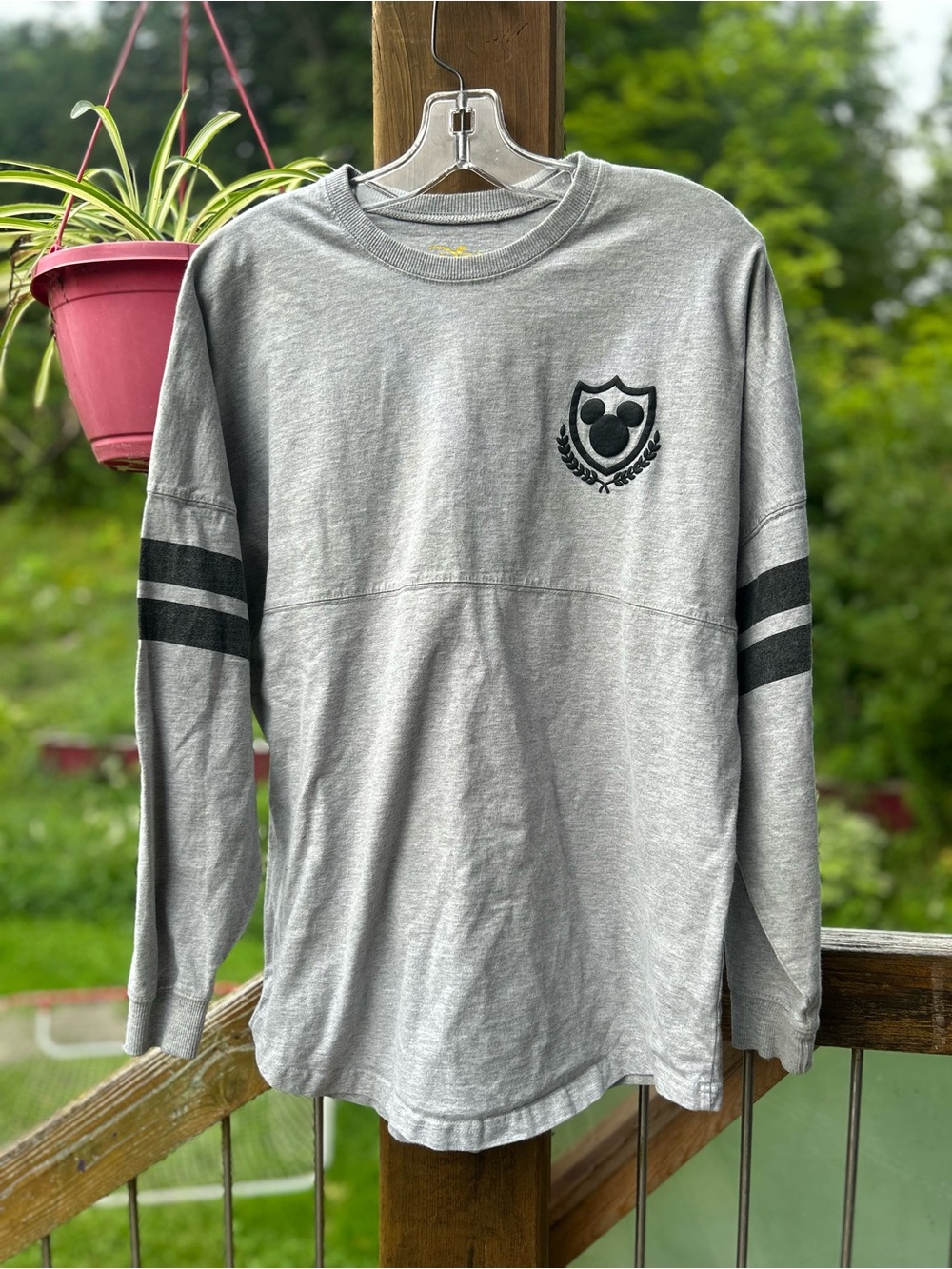 Disney Gray Long-Sleeve • Small (4/6)